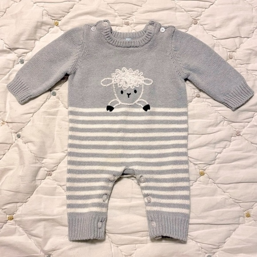 Losan 0-1M Knit One-Piece
